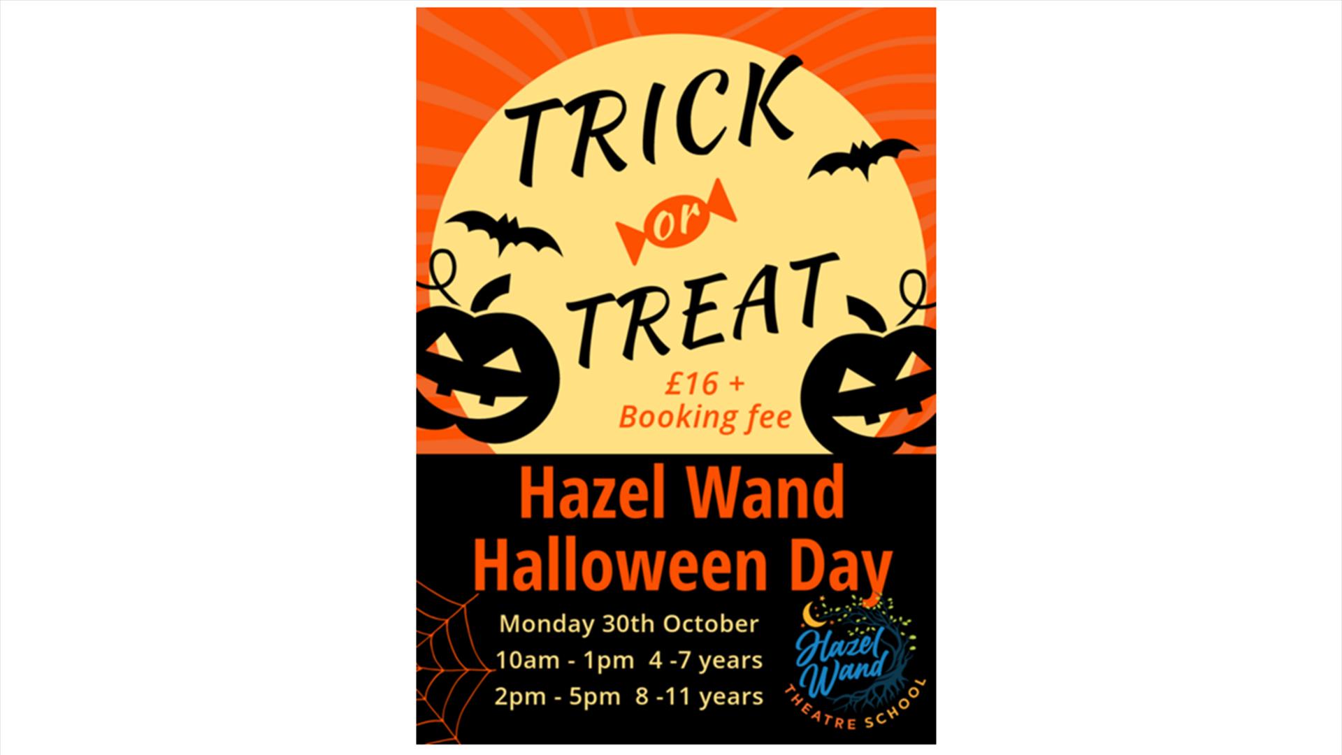 Trick or Treat Hazel Wand Halloween Day - Strule Arts Centre