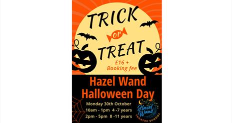 Trick or Treat Hazel Wand Halloween Day - Strule Arts Centre