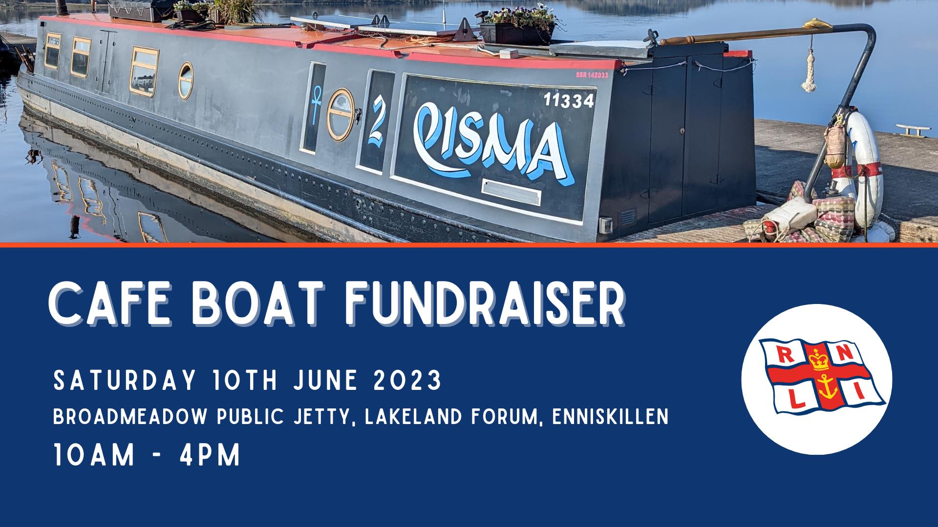 Chairty Boat Fundraiser Graphic