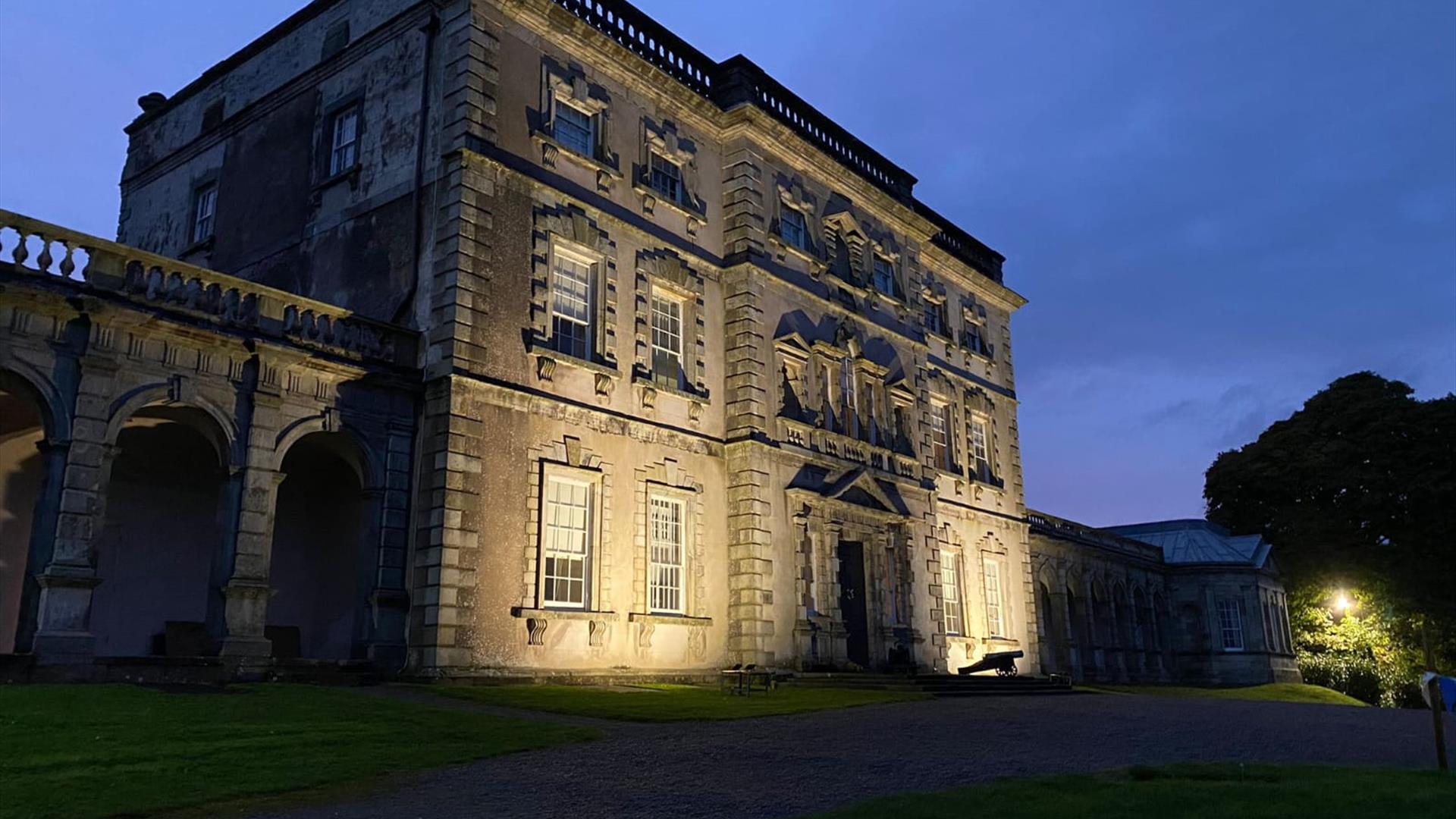 Florence Court at night