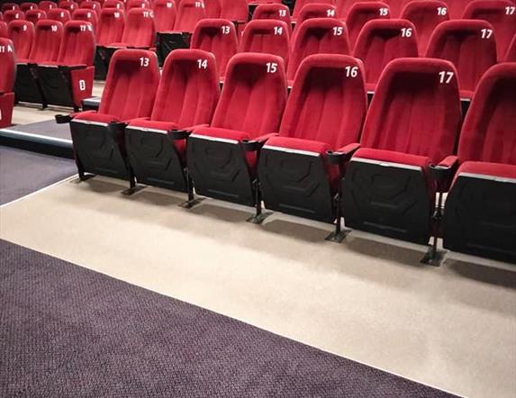 seating at the cinema