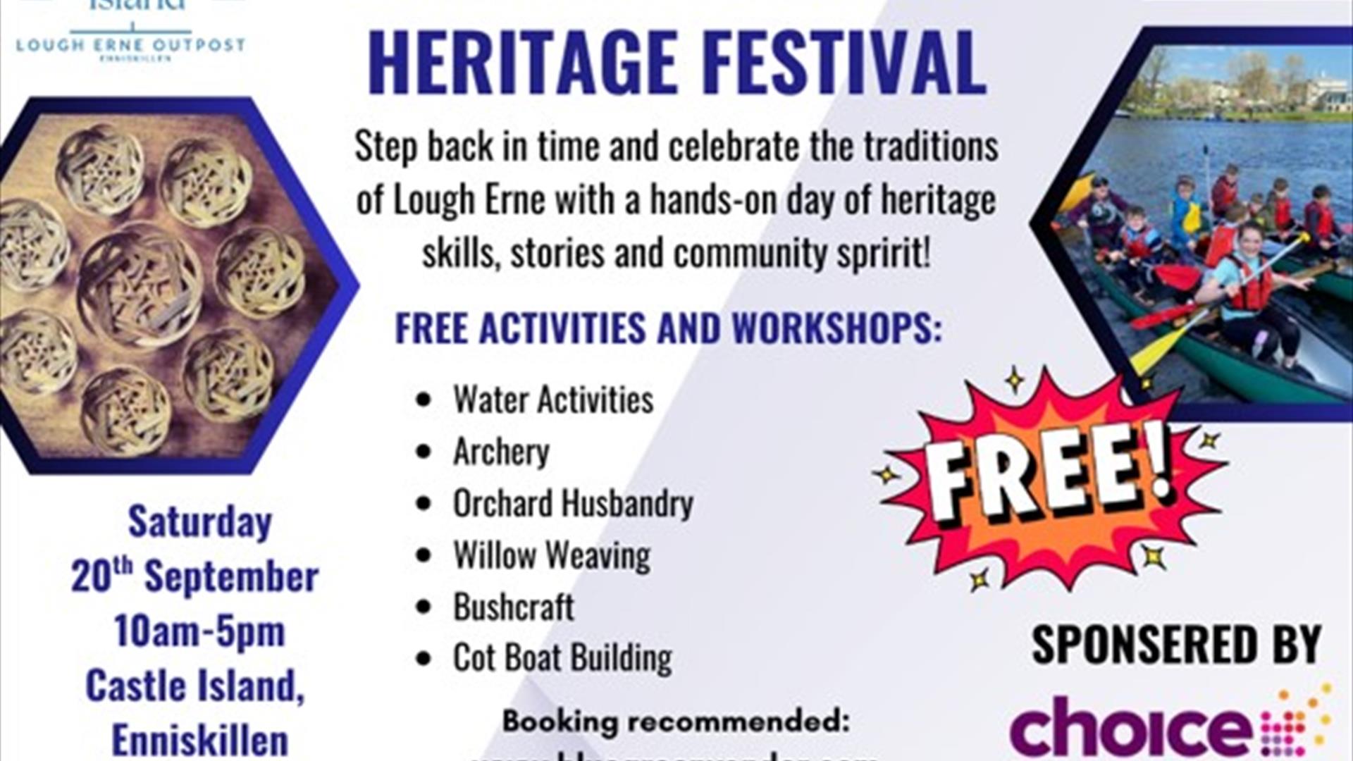 Lough Erne Heritage Festival Poster Lough Erne Heritage Festival Poster